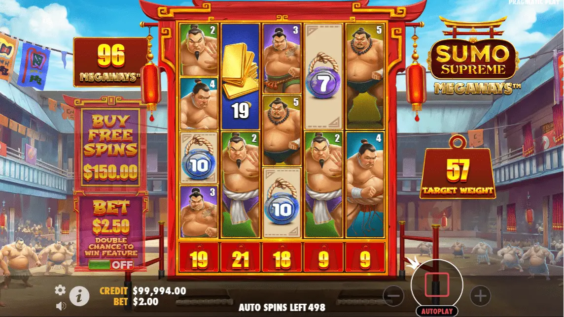 Sumo Supreme Megaways slot